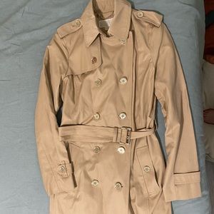 Michael Kors Tan Trench Coat